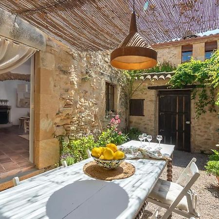 Preciosa casa rural en el centro de Peratallada Exterior foto