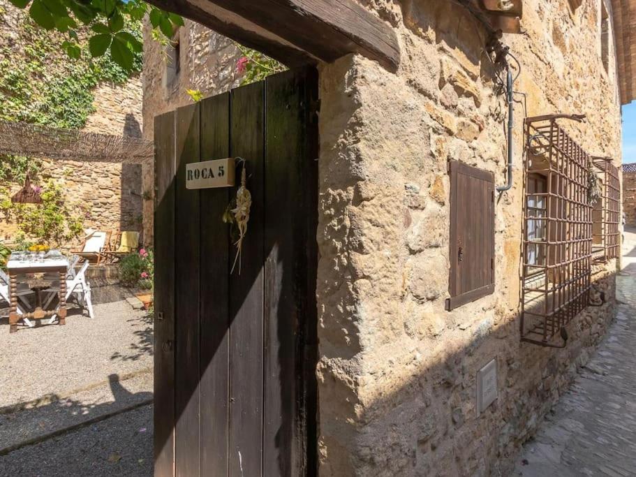 Preciosa casa rural en el centro de Peratallada Exterior foto